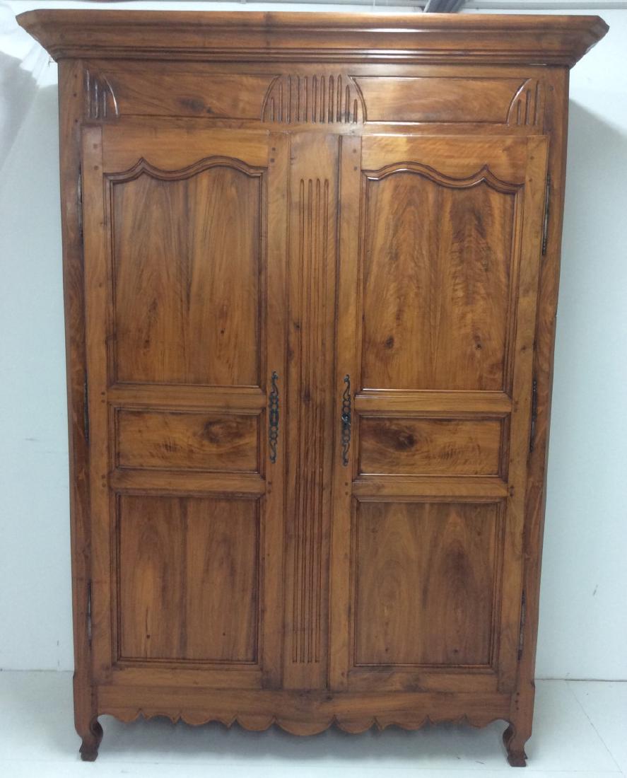 19TH C. PROVINCIAL WALNUT ARMOIRE (1 of 10)