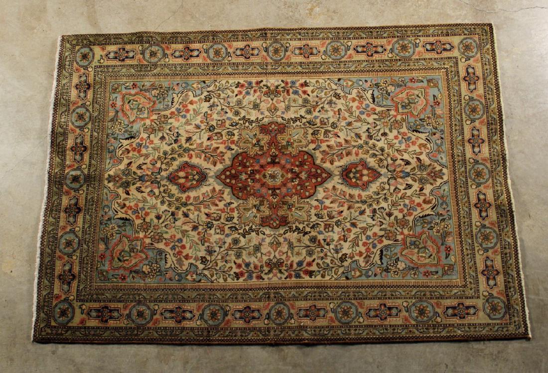 ORIENTAL RUG 4'8" X 6'7" TABRIZ (1 of 2)