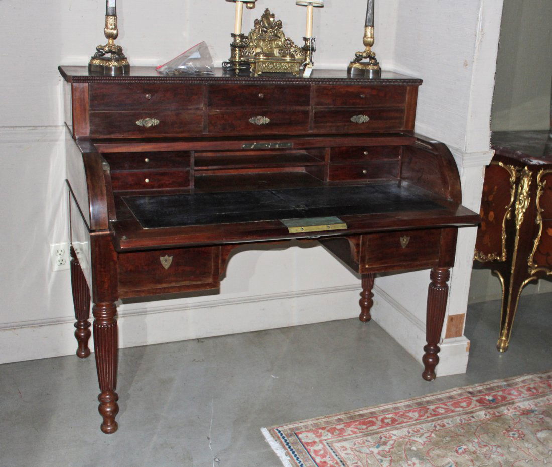 FRENCH LATE EMPIRE  SECRETAIRE BUREAU (1 of 6)