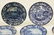 MISC. LOT OF 12 EARLY TRANSFER WARE PLATES - 2