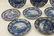 MISC. LOT OF 12 EARLY TRANSFER WARE PLATES - 3