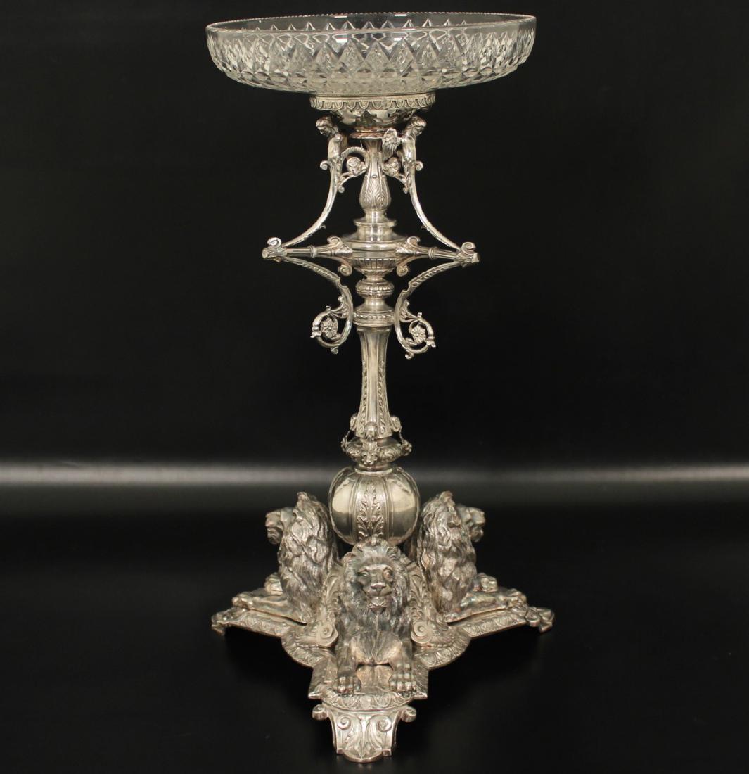 ASHBERRY AND SONS ENGLISH SHEFFIELD  EPERGNE (1 of 7)