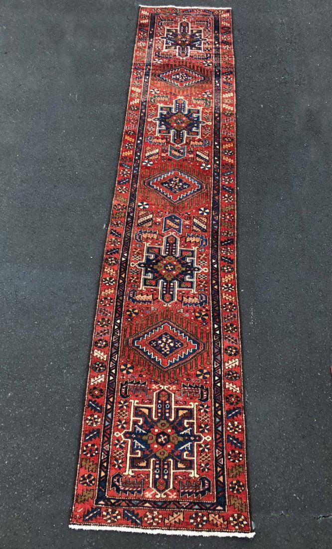 PERSIAN CAUCASIAN RUNNER 2'10" X 14'2" (1 of 3)