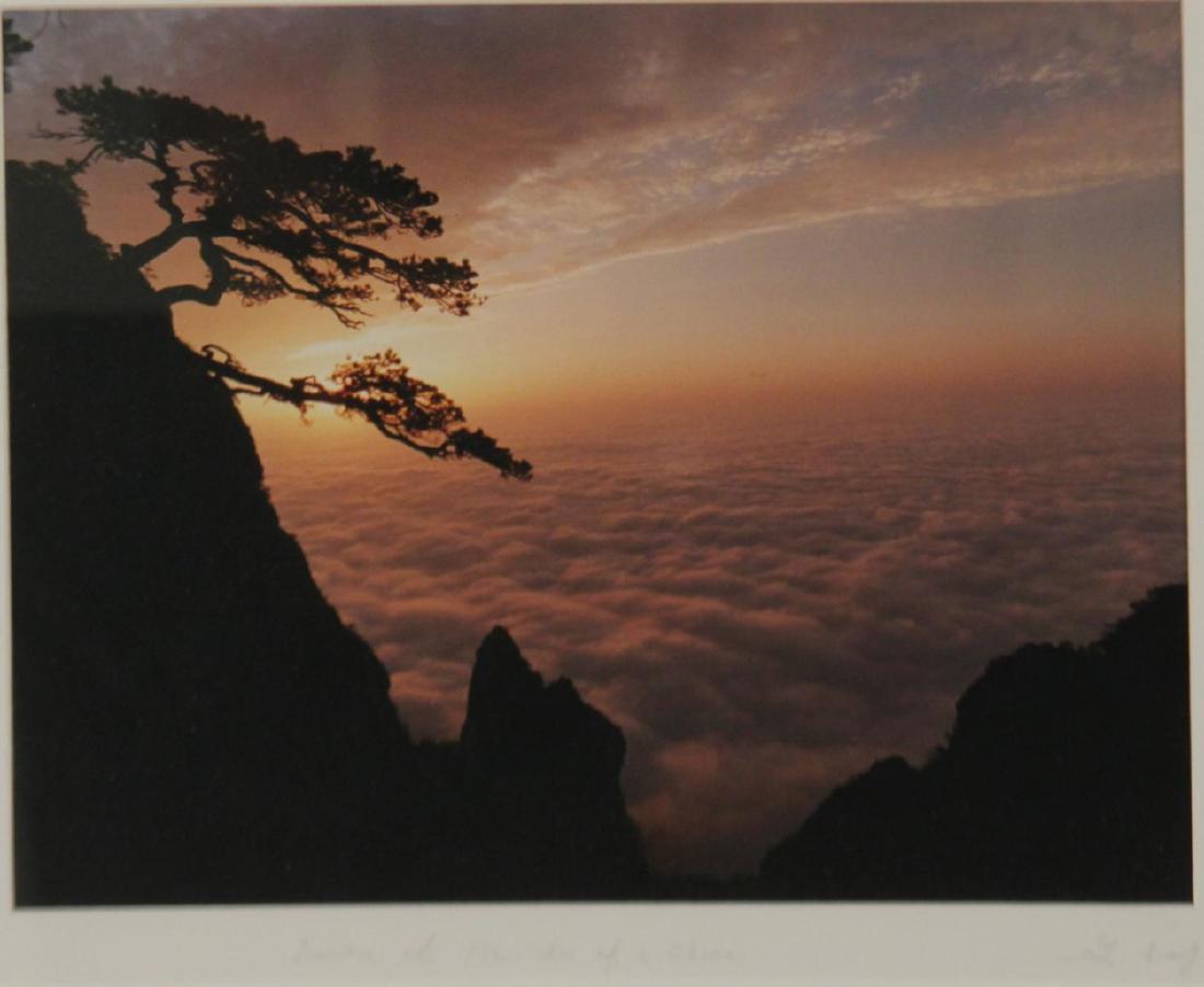 SIGNED SILVER GELATIN PRINT  BY GUO JI LANG, CALIFORNIA (1 of 4)