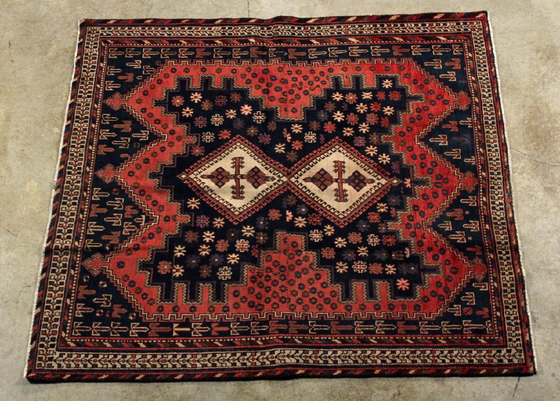 ORIENTAL RUG 5'2" X 5'8" AFSHAR (1 of 2)