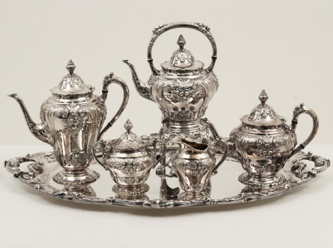 6 PC. REED & BARTON "RENAISSANCE" TEA/COFFEE (1 of 6)