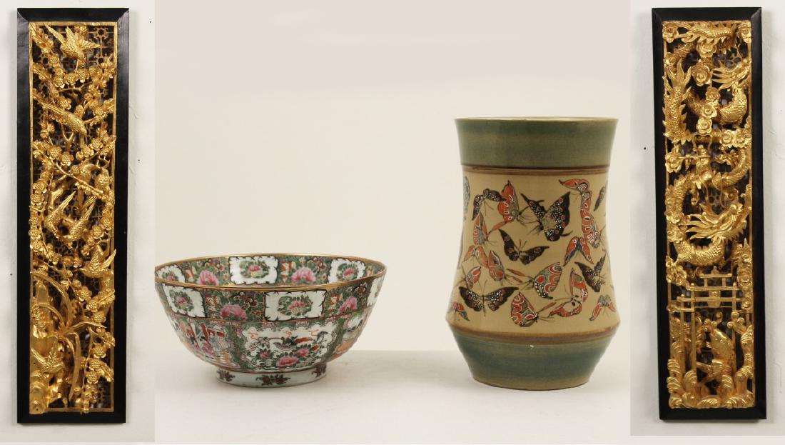 4 PIECE LOT OF DECORATIVE ORIENTALIA (1 of 8)