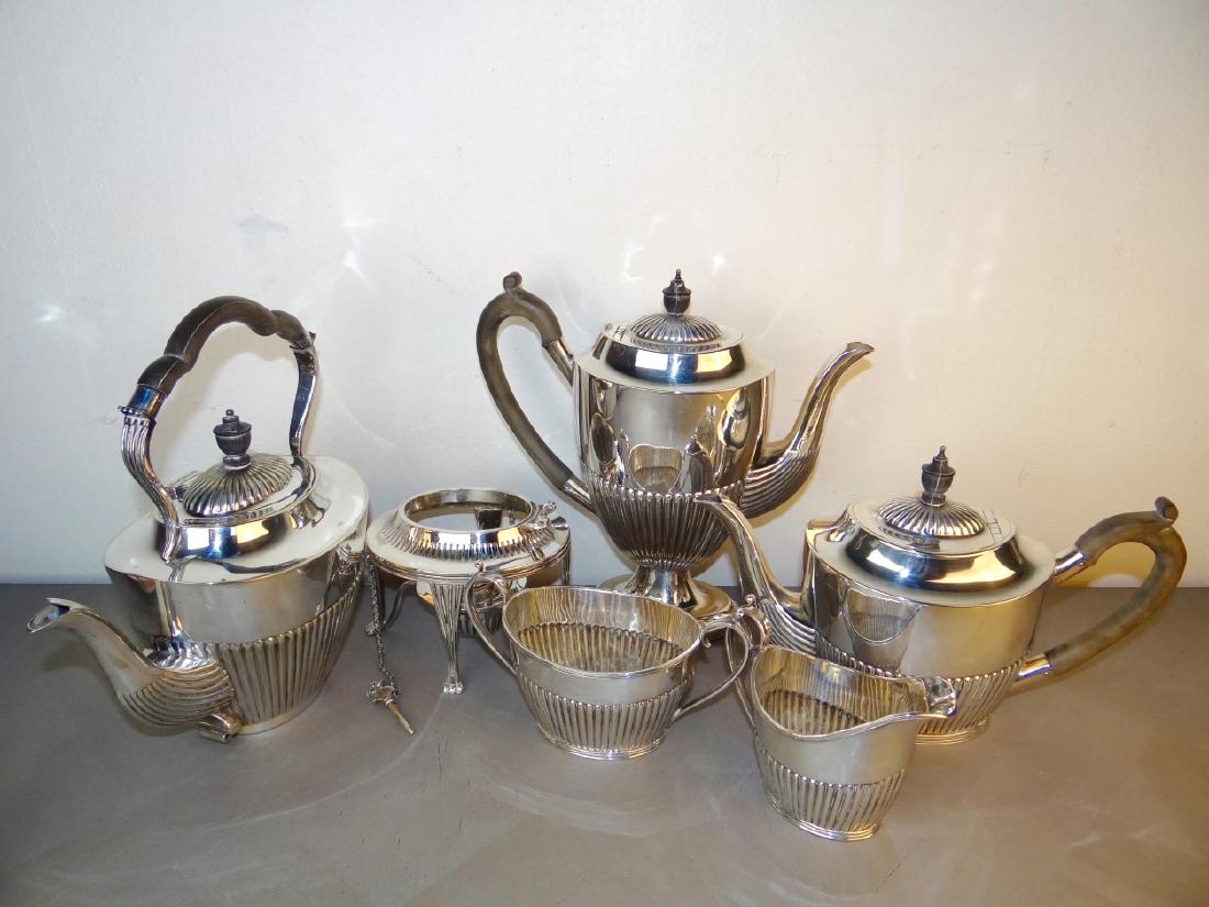 ENGLISH 5 PC. MAPPIN & WEBB COFFEE/TEA SERVICE (1 of 5)