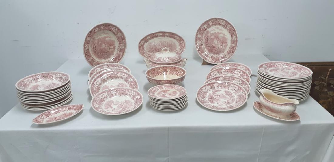 52 PC. VILLEROY & BOCH METTLACH DINNER SERVICE (1 of 9)