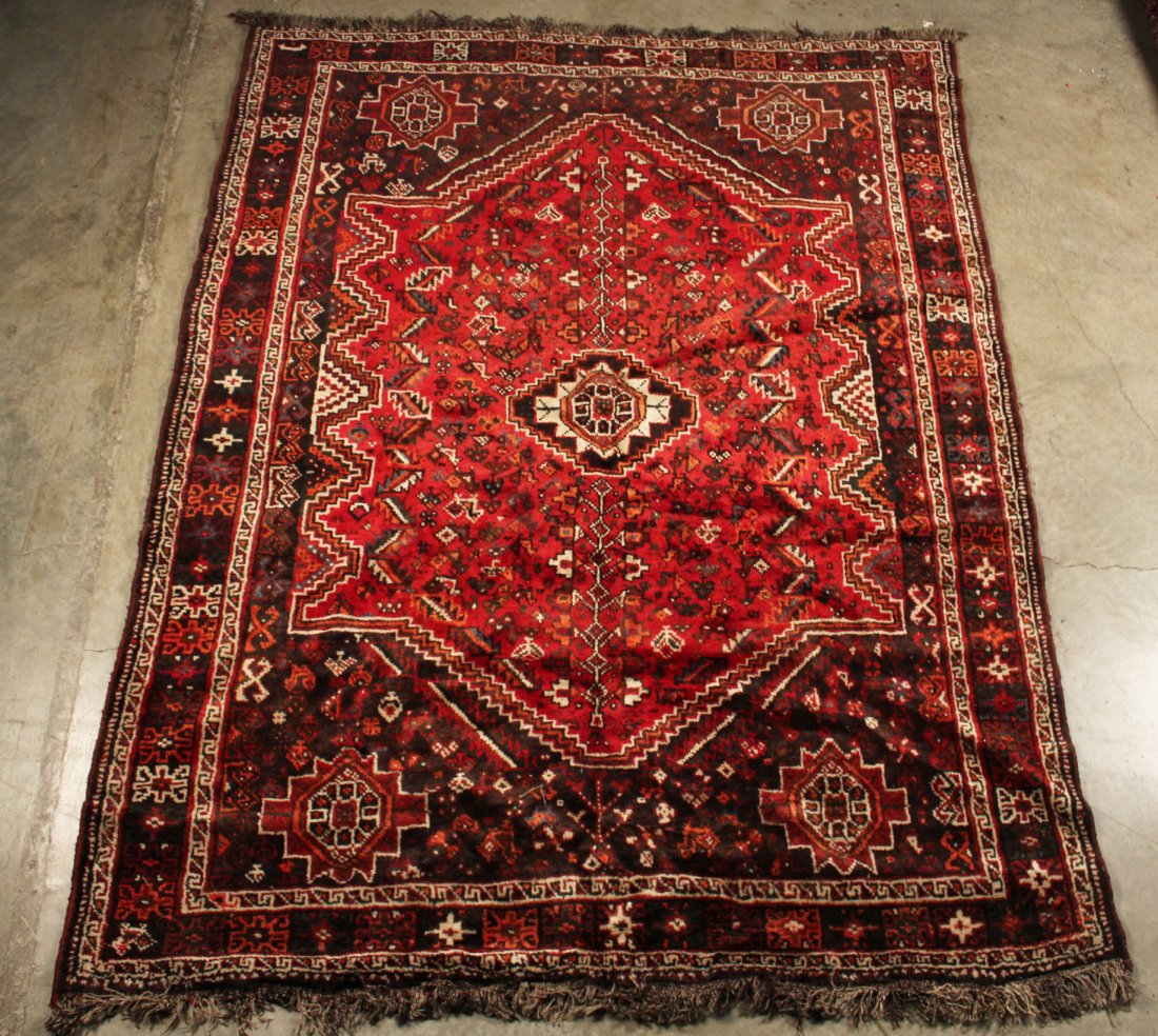 ORIENTAL RUG 7'2" X 9'10" SHIRAZ (1 of 1)