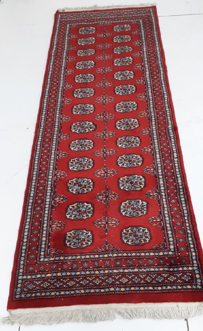ORIENTAL RUG 7'6" X 2'6" TURKAMAN (1 of 5)
