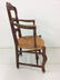 2 PC. LOT; LOUIS XV STYLE ARM CHAIR AND BUTLER'S TRAY - 2