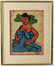 ENRICO BAJ (ITALIAN, 1924-2003) "LA ROBE BLUE" ETCHING - 2