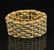 18K Y/G AND DIAMOND BRACELET; APPRX. 3.0 CTW DIAS.;