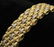 18K Y/G AND DIAMOND BRACELET; APPRX. 3.0 CTW DIAS.; - 2
