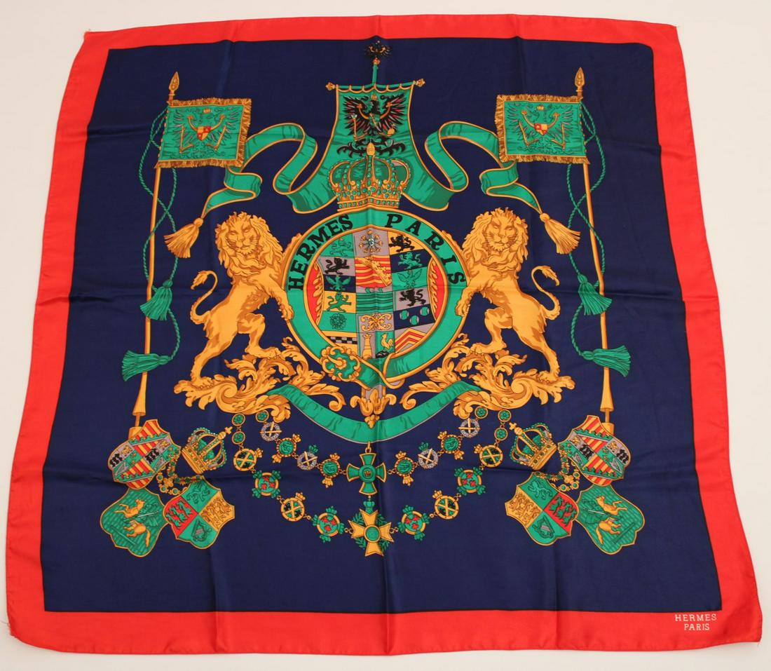 SILK HERMES PARIS SCARF (1 of 3)