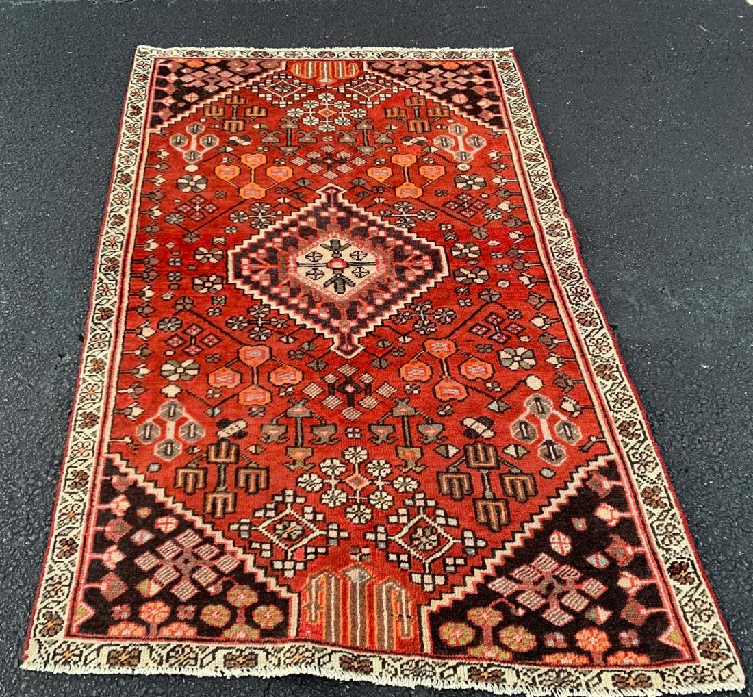 ORIENTAL RUG 4'2" X 6'6" HAMEDAN (1 of 3)
