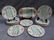 12 PC. FRENCH FAIENCE ASPARAGUS SET