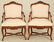 Pr of Louis xv style walnut chairs - 2