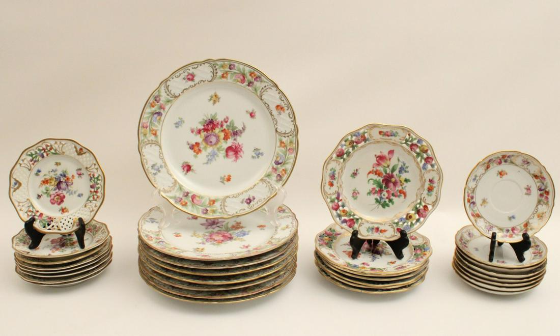 30 PC. LOT OF SCHUMANN DRESDEN (1 of 8)