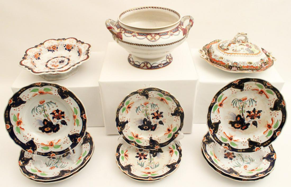 12 PC. LOT OF  ENGLISH STONEWARE (1 of 7)