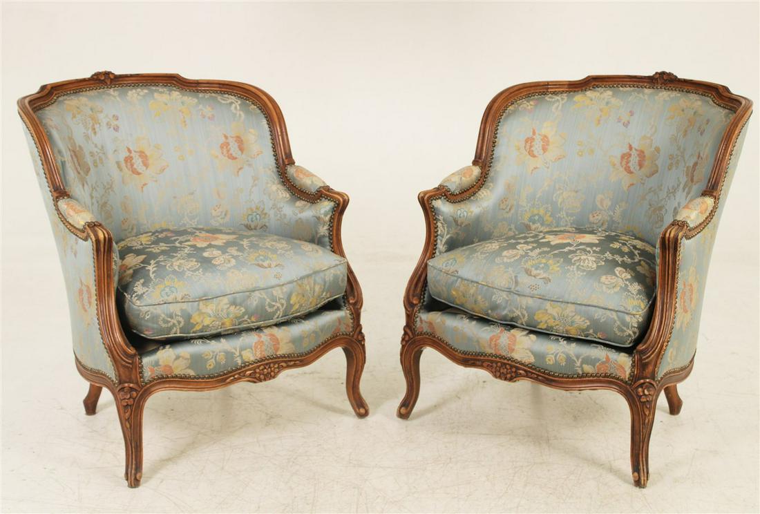PR. OF LOUIS XV STYLE WALNUT BERGERES (1 of 3)