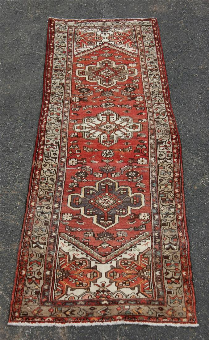 ORIENTAL RUG 3'5" X 10'3" HAMEDAN (1 of 2)