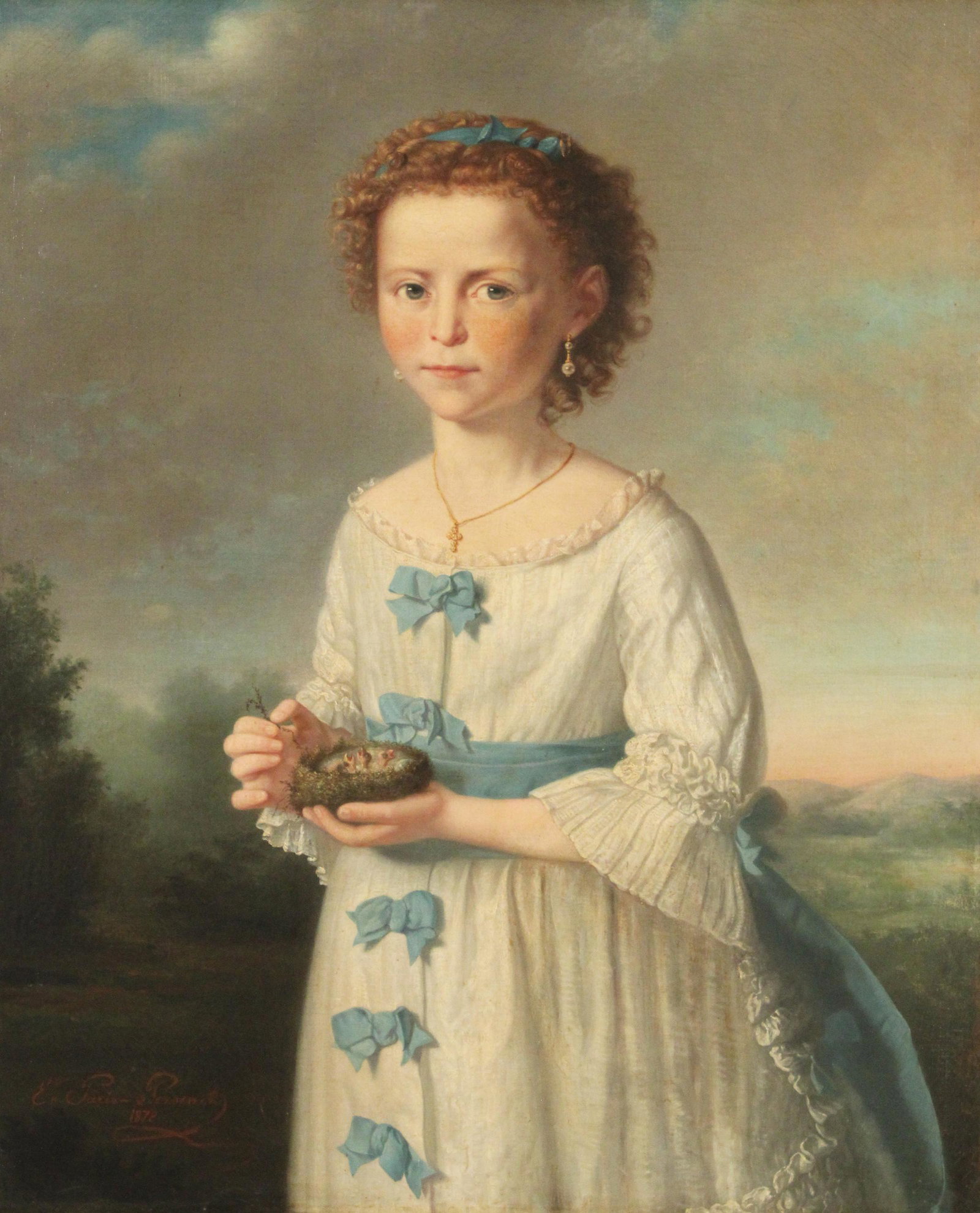 Catherine Esther Paris-Persenet, 1878, O/C (1 of 4)