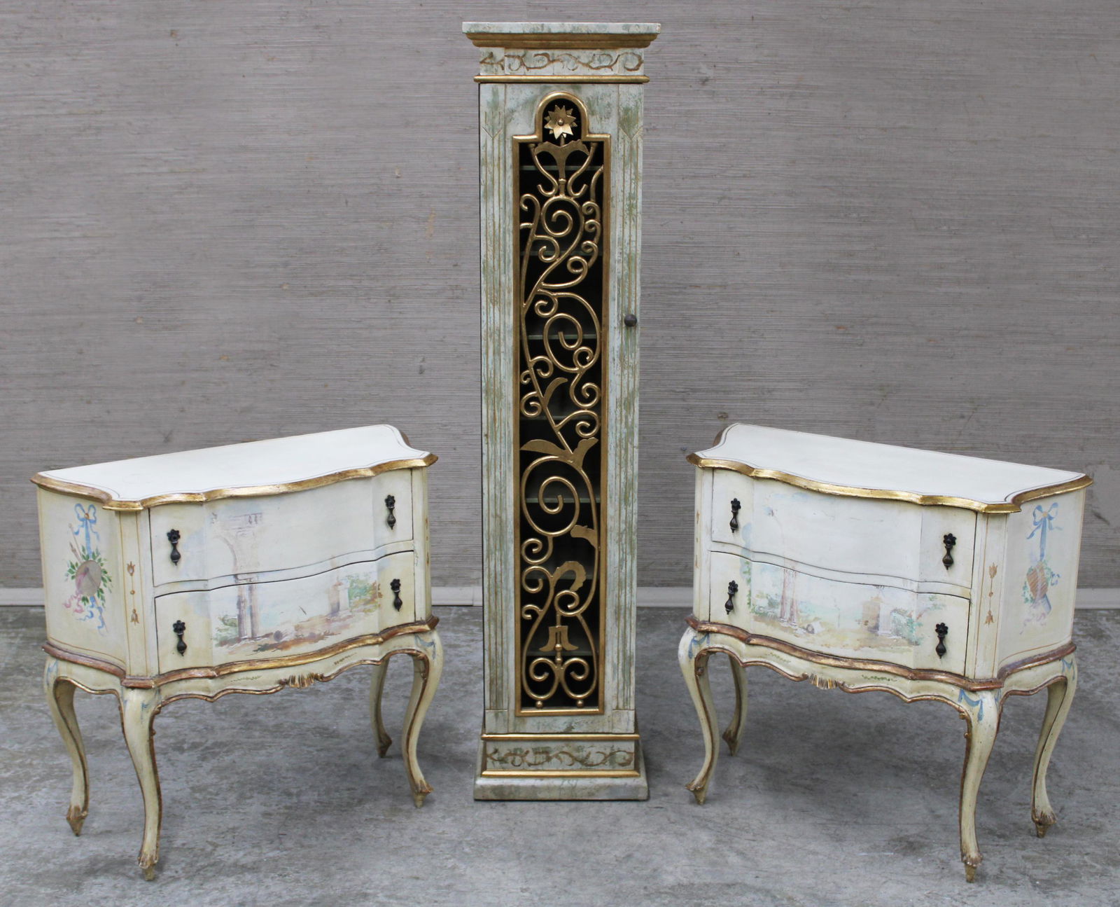 3 piece lot of decorative furnishings (1 of 3)