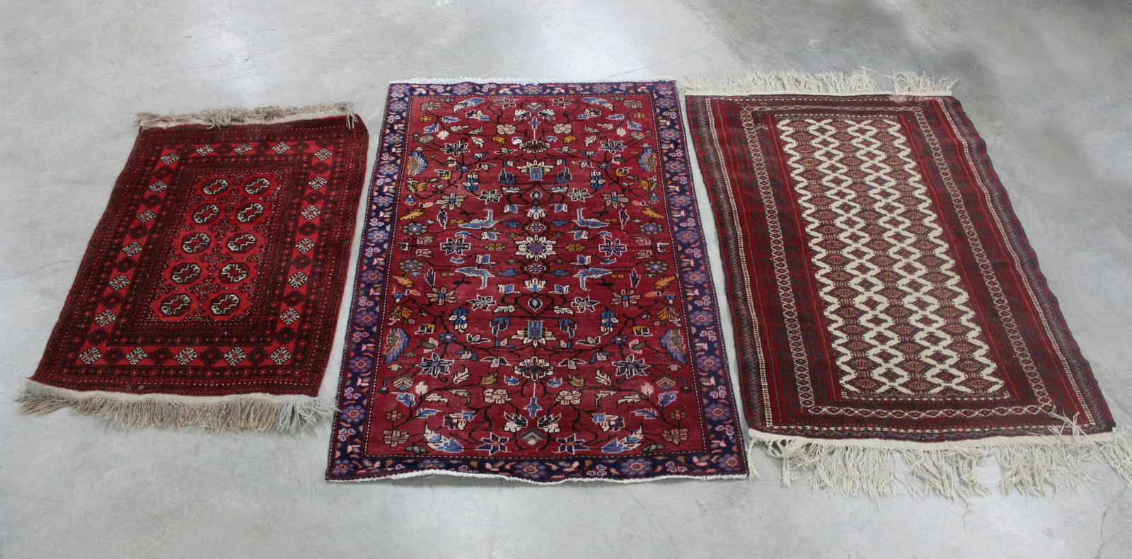 3 misc. Persian scatter rugs (1 of 2)