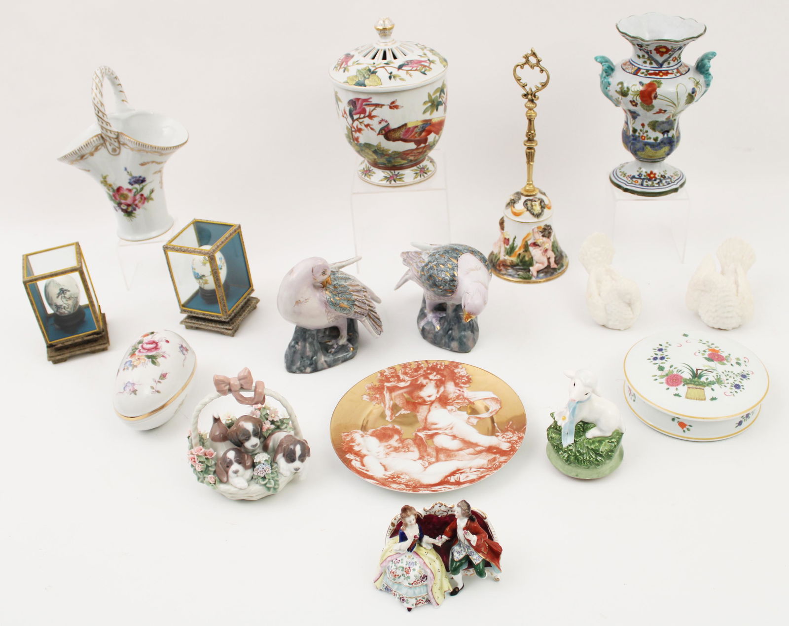 16 piece lot of decorative porcelain (1 of 5)