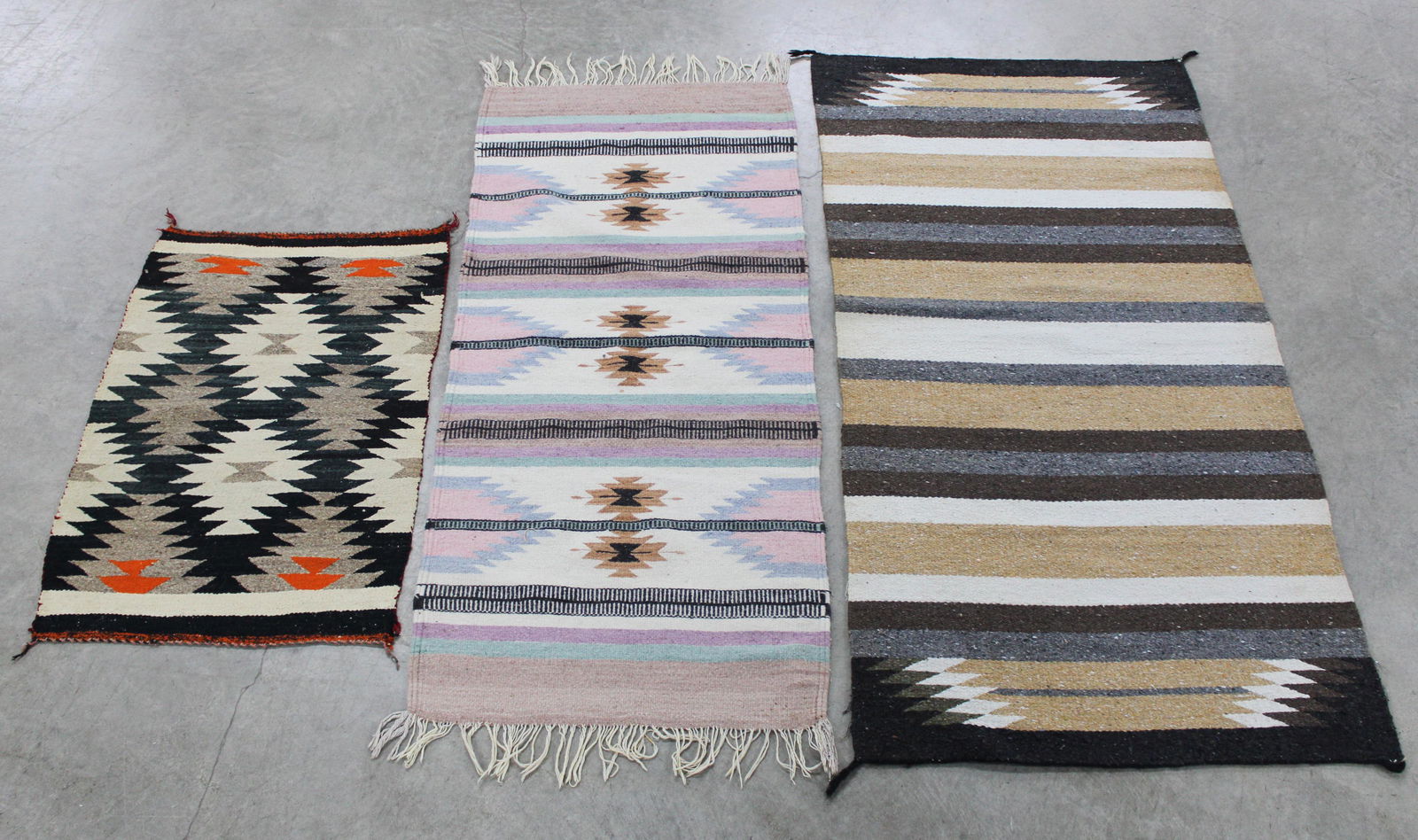 Group of 3 Navajo Kilim rugs (1 of 4)