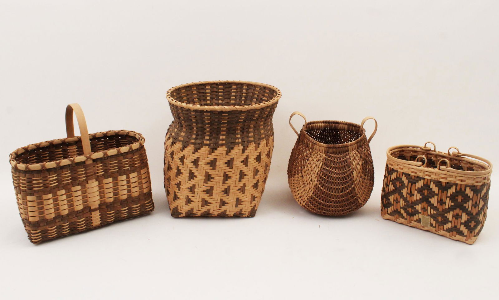 Group of Cherokee baskets (1 of 5)