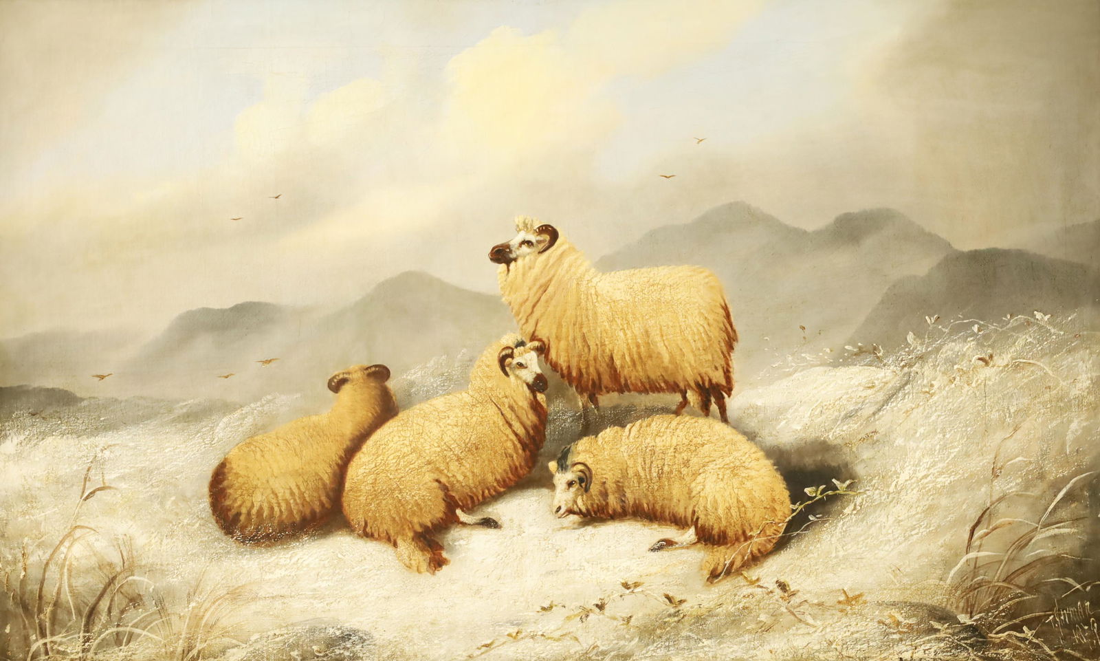 Signed & Dated, Scottish Highlands O/C Painting (1 of 4)