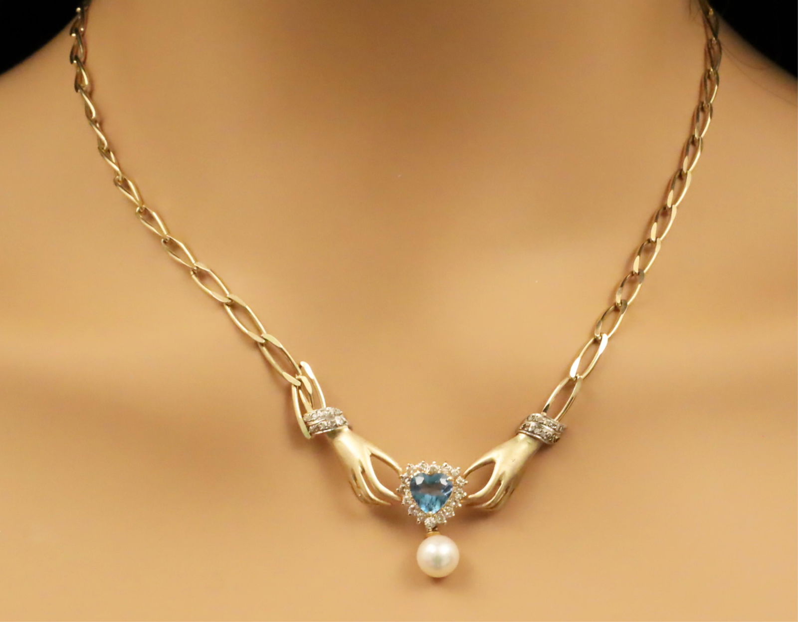 14K Italian 19" YG Link Chain Necklace (1 of 2)