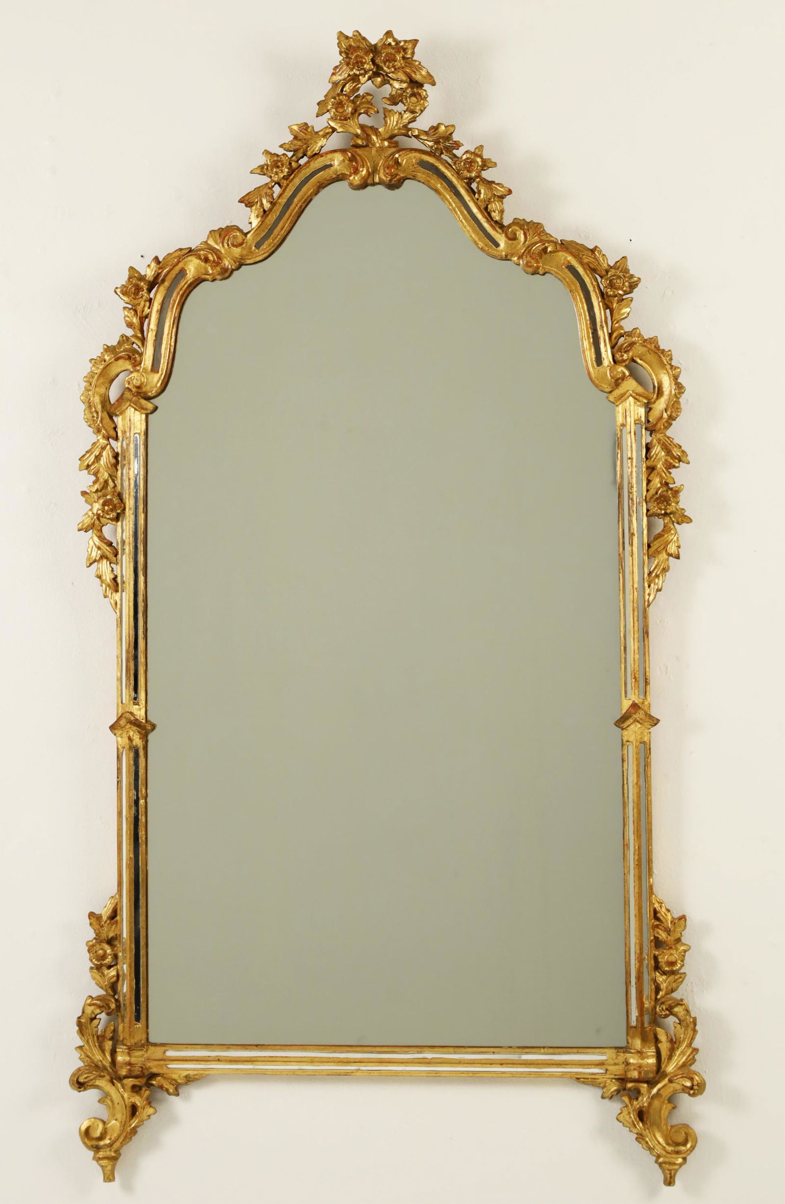 Italian Gold Gilt Wood Mirror (1 of 3)