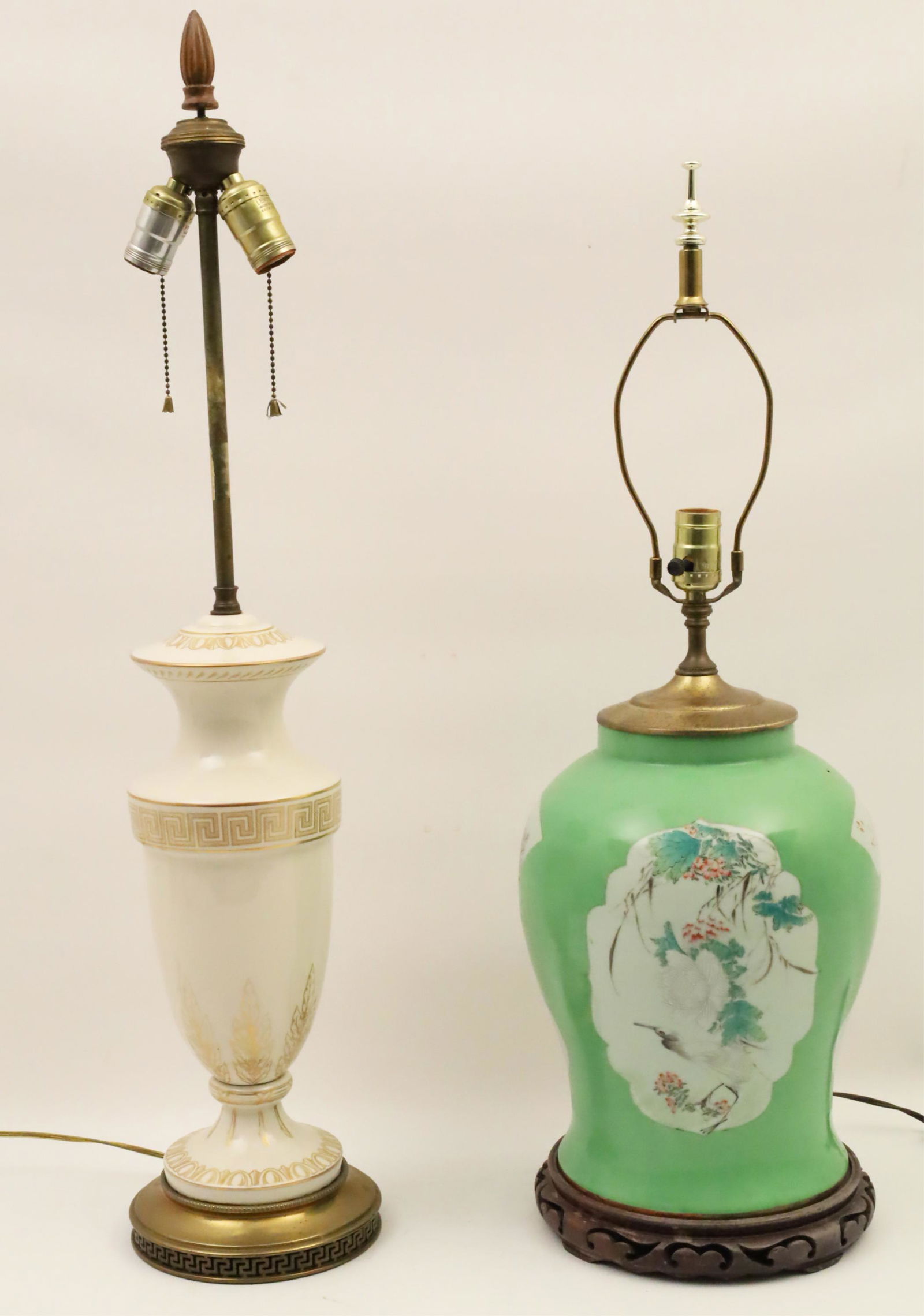 2 Porcleain Lamps (1 of 6)