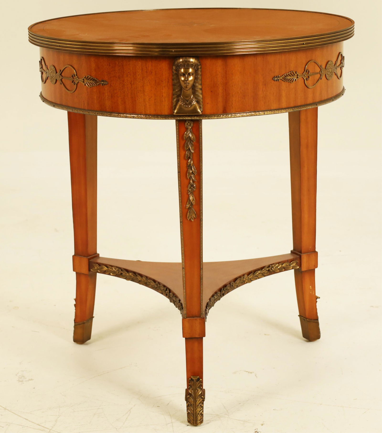 French Regency Style Mahogany Salon Table (1 of 4)