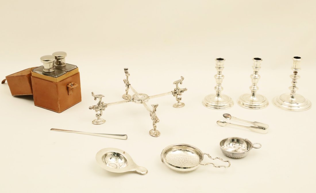 11 piece lot  of sterling and silver items (1 of 11)