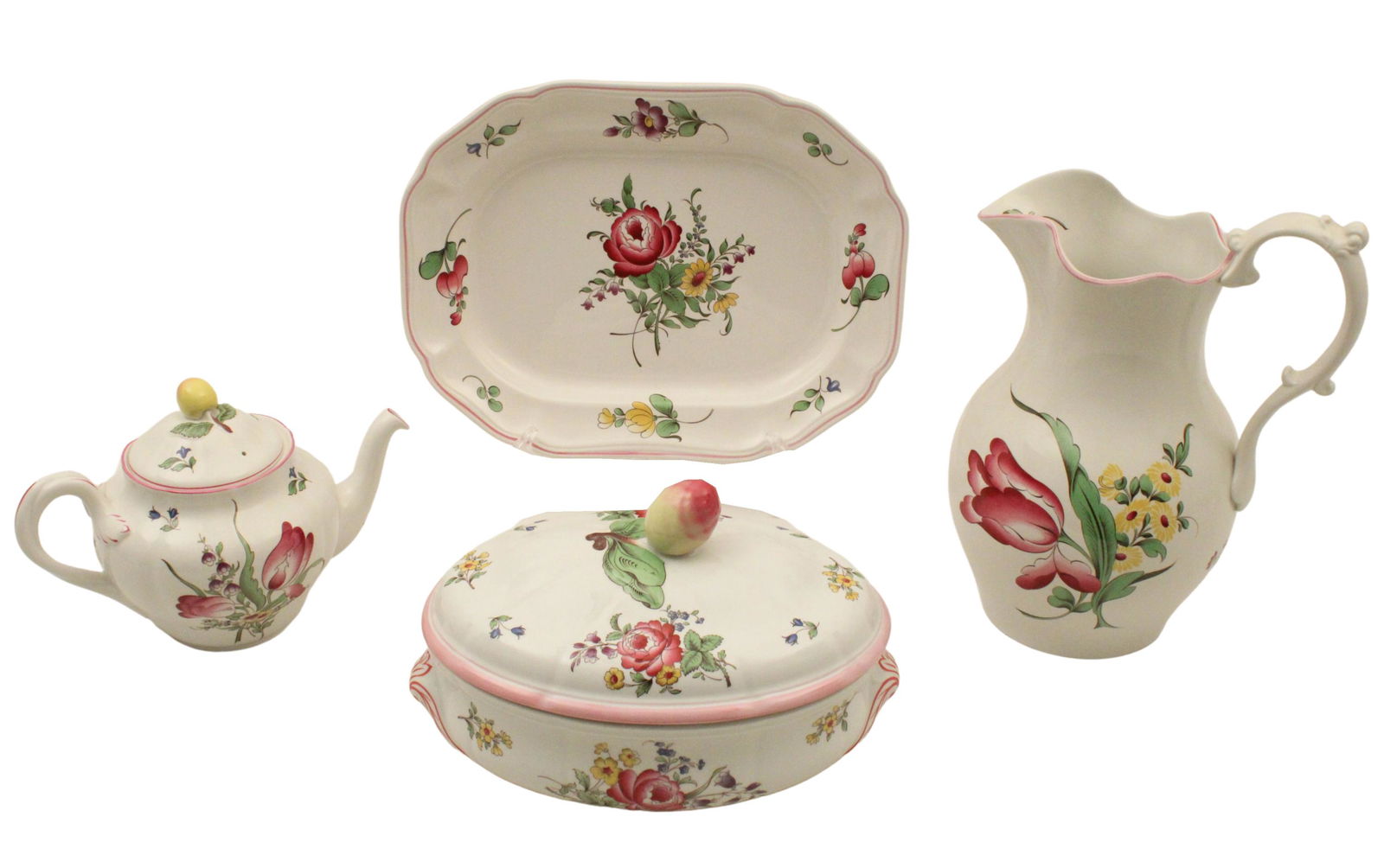 4 PCS. OF SPODE PORCELAIN (1 of 1)