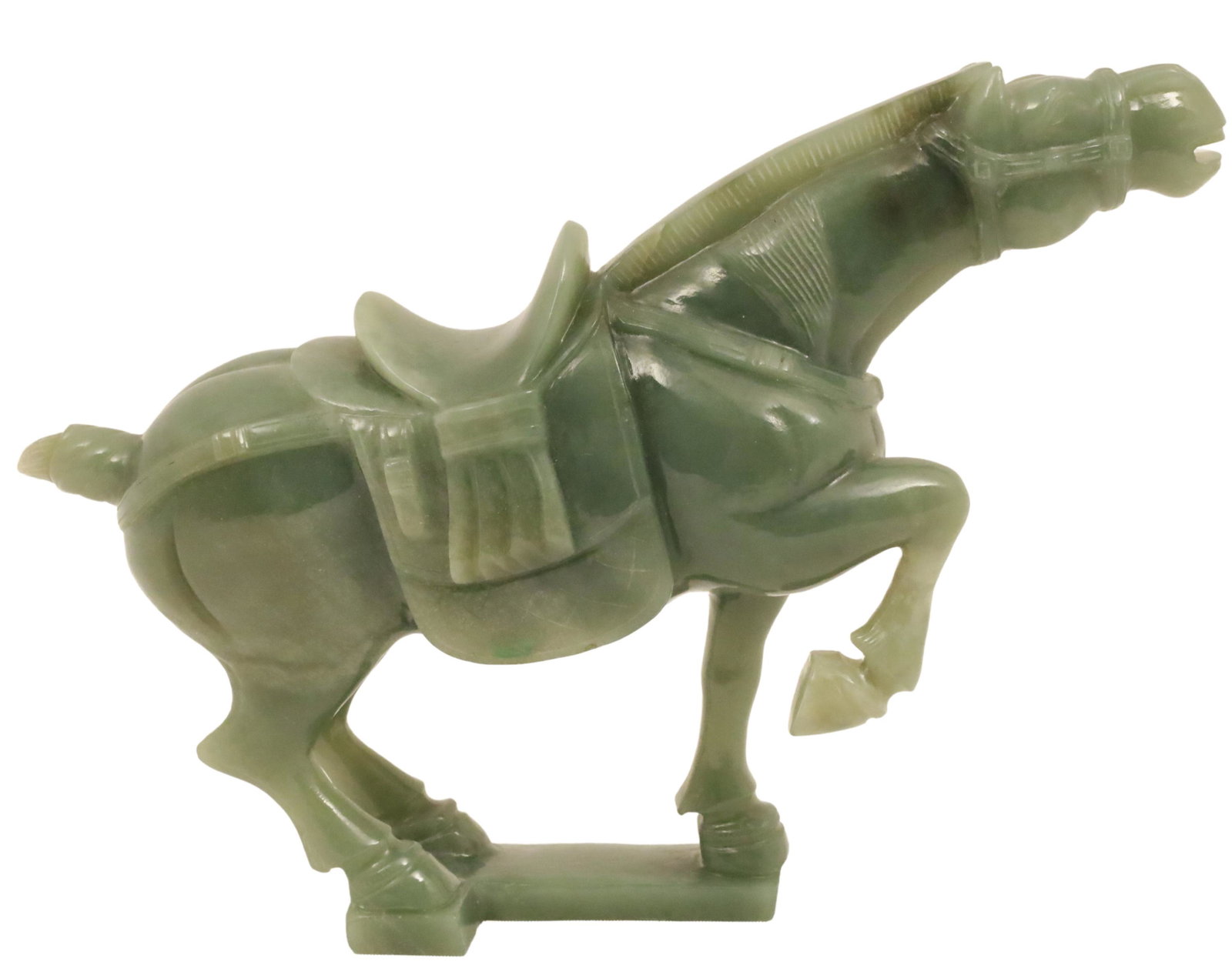 TANG STYLE JADE HORSE SCULPTURE (1 of 3)