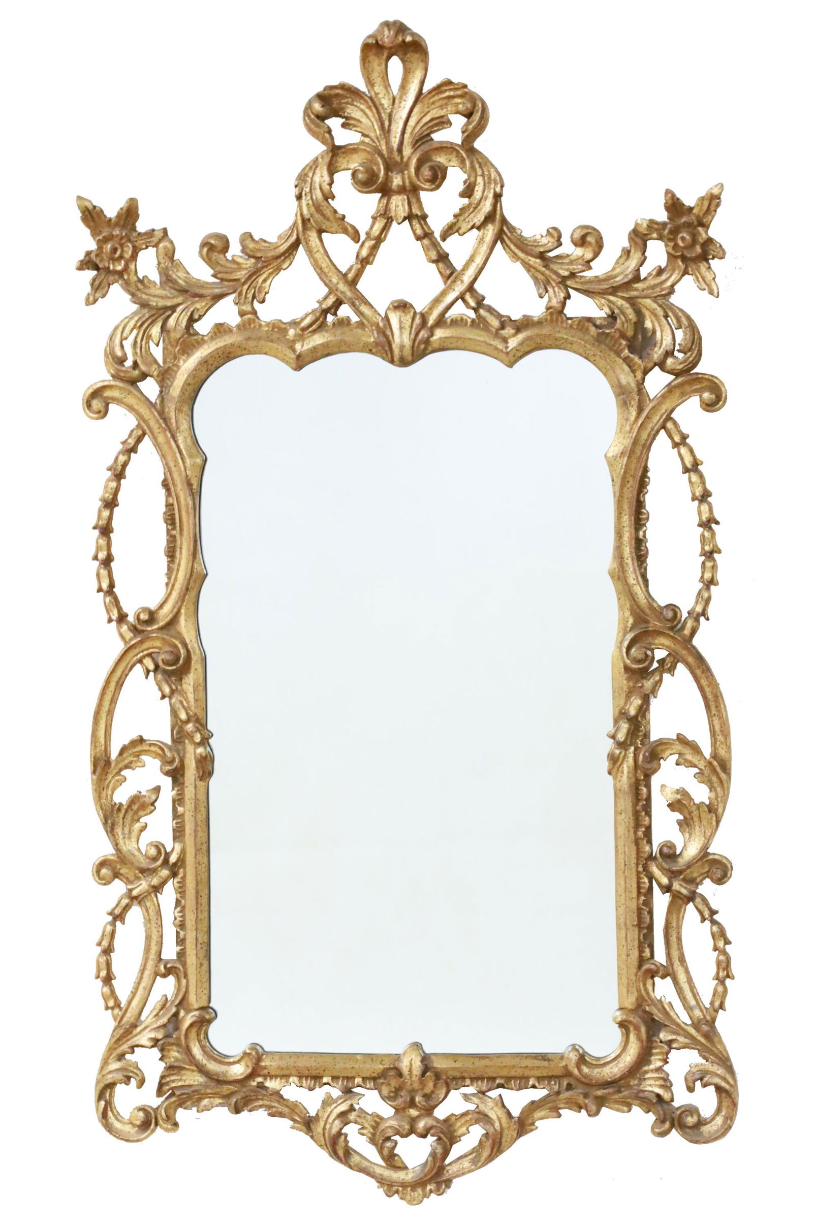GILT WOOD MIRROR BY LABARGE (1 of 4)