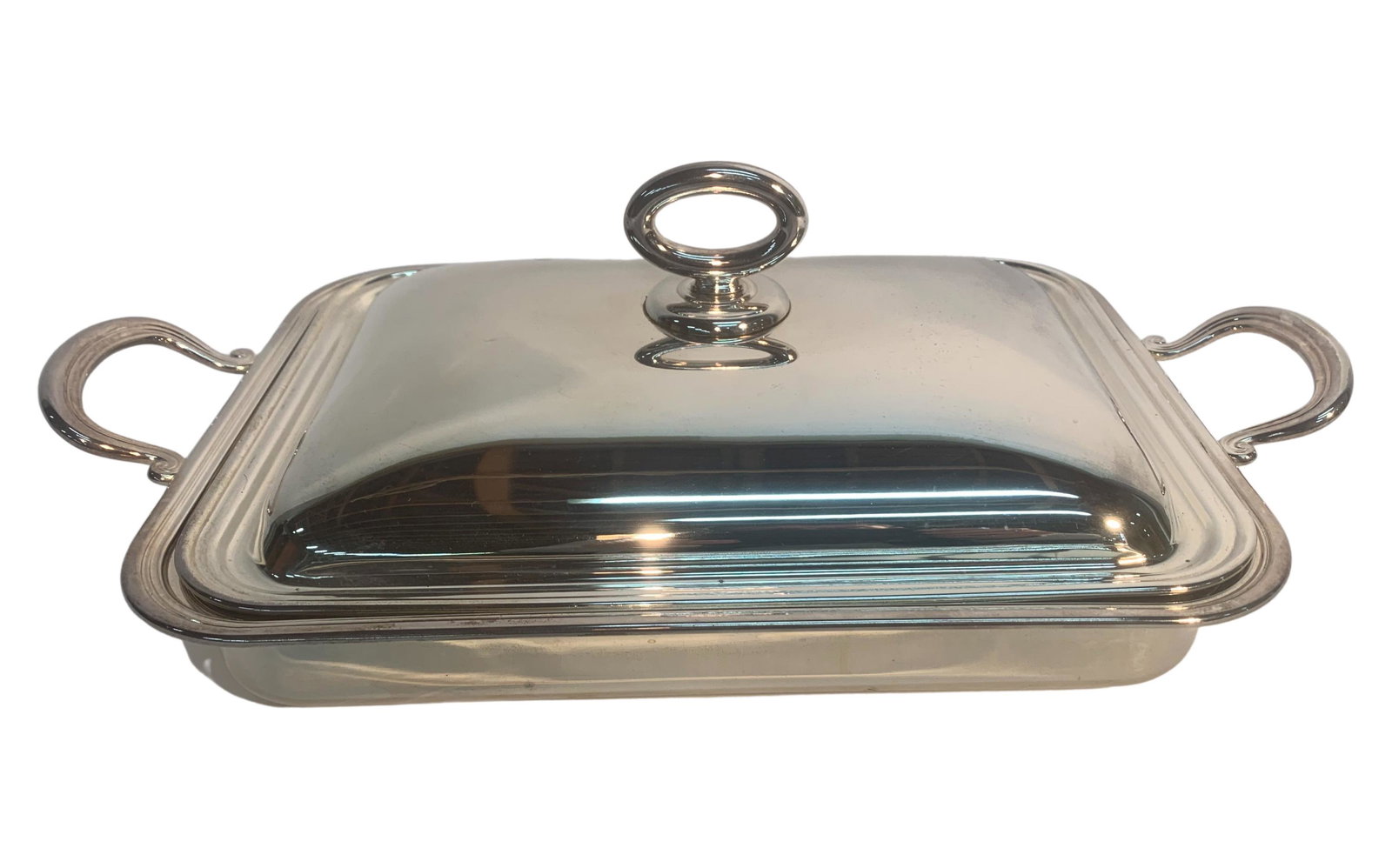 800 CONTINENTAL SILVER WARMING DISH (1 of 4)