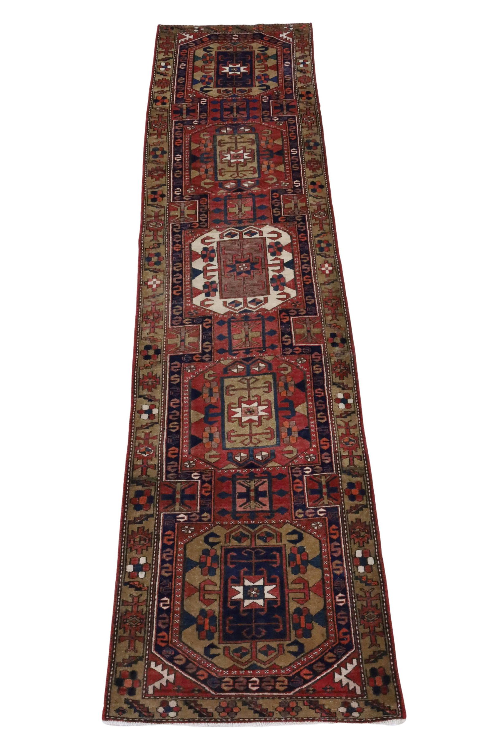 ORIENTAL RUG 3'8" X 12'9" KARAJEH (1 of 2)