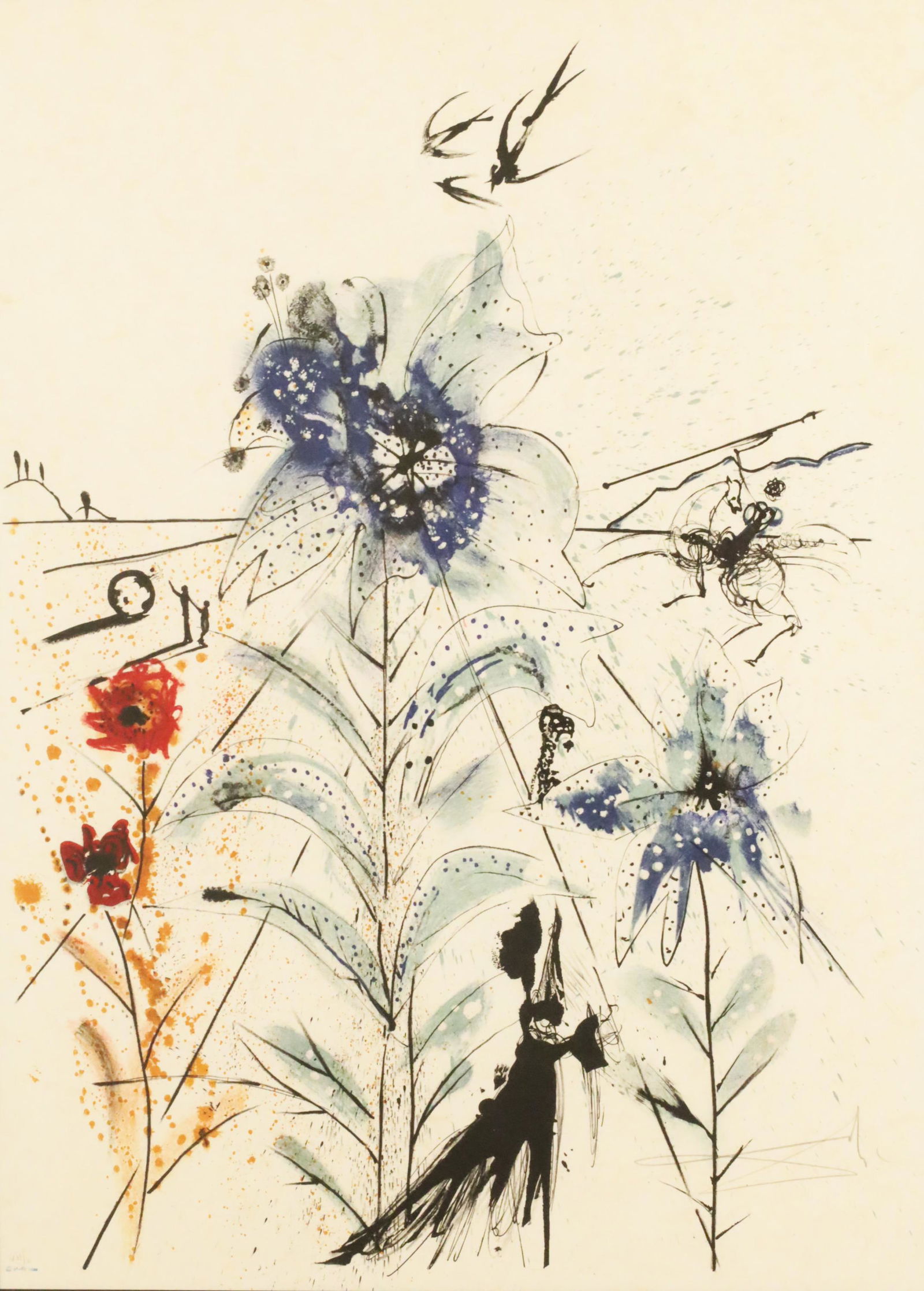 SALVADOR DALI, FLOWER MAGICIAN (1 of 4)