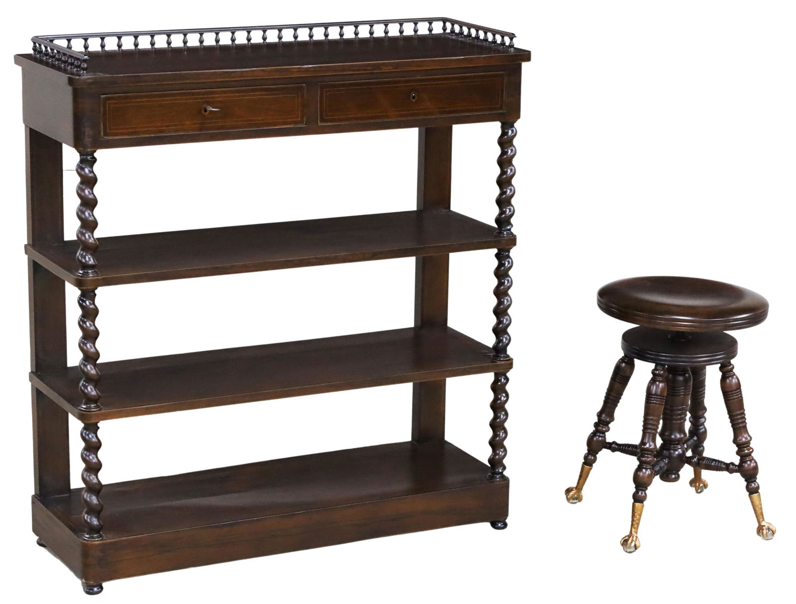 ENGLISH DESSERT BUFFET AND PIANO STOOL (1 of 3)