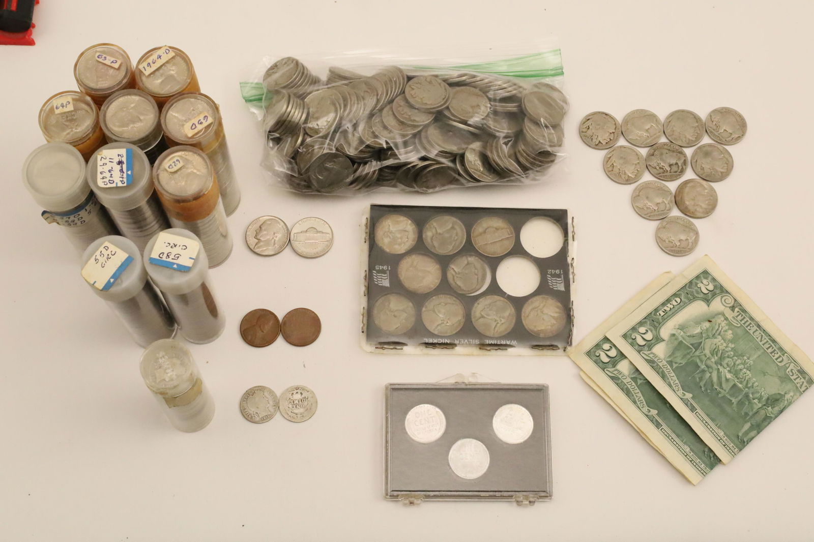 TREMENDOUS LOT OF NICKELS & OTHERS (1 of 1)