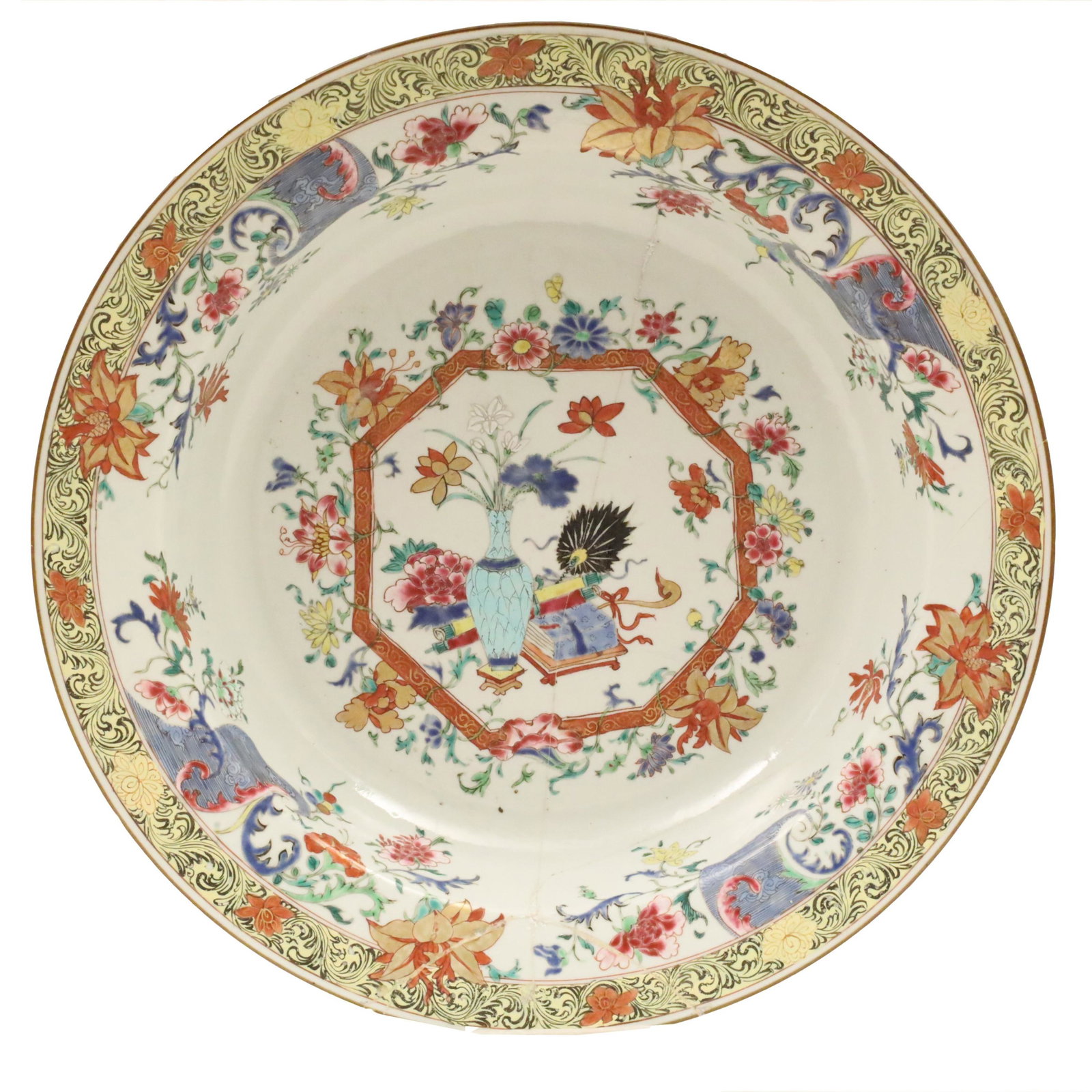 FAMILLE JUANE CHINESE PORCELAIN WASH BOWL (1 of 7)