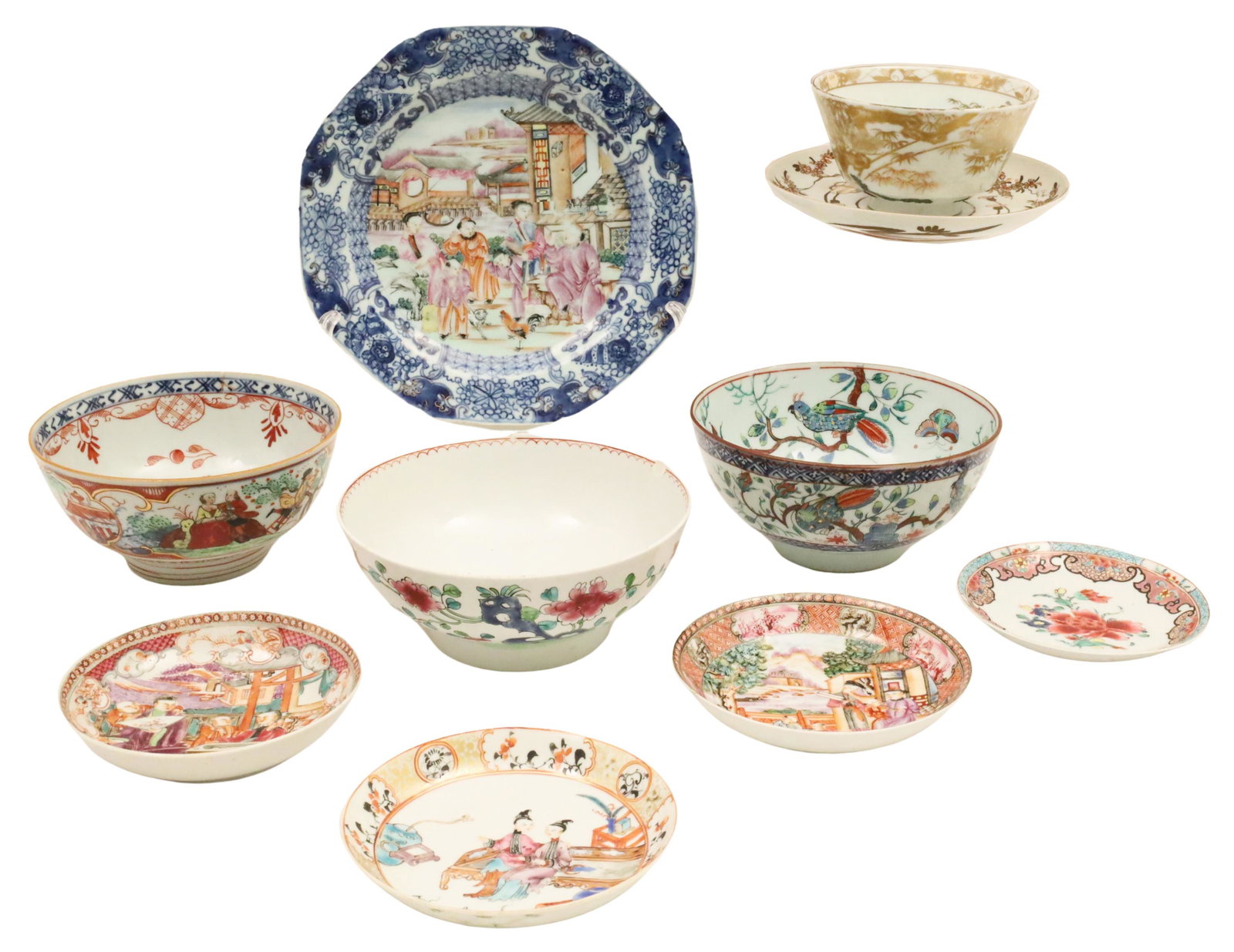 10 PCS OF CHINESE PORCELAIN (1 of 14)