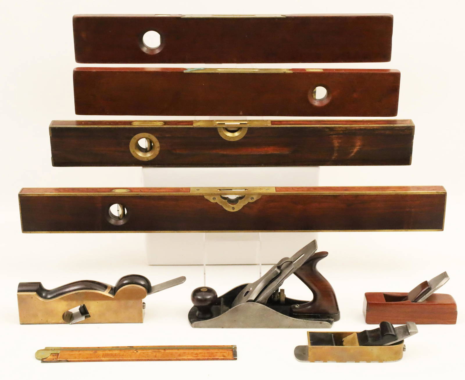 9 Pcs Of Antique Woodworking Tools Auction